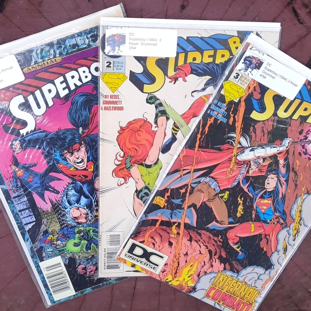 Superboy DC Comics 1994 volumes 1-3